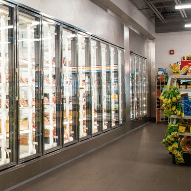 Special walk-in coolers doors