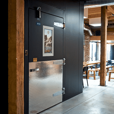 Arctic walk-in coolers special finishes