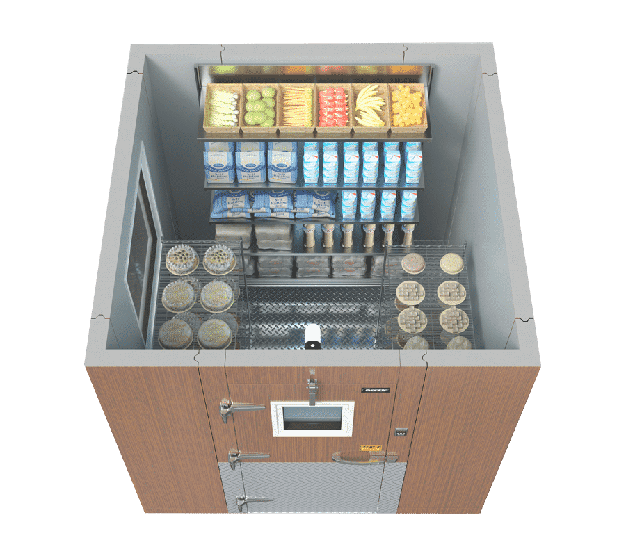signature series arctic walk-in cooler
