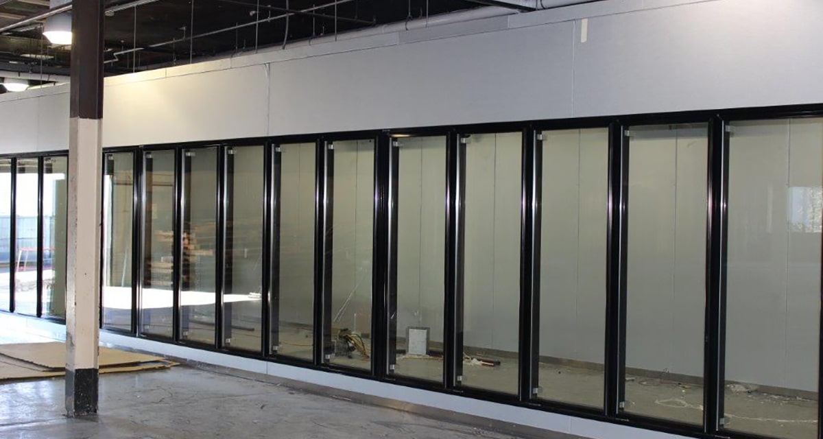 arctic walk-in cooler door